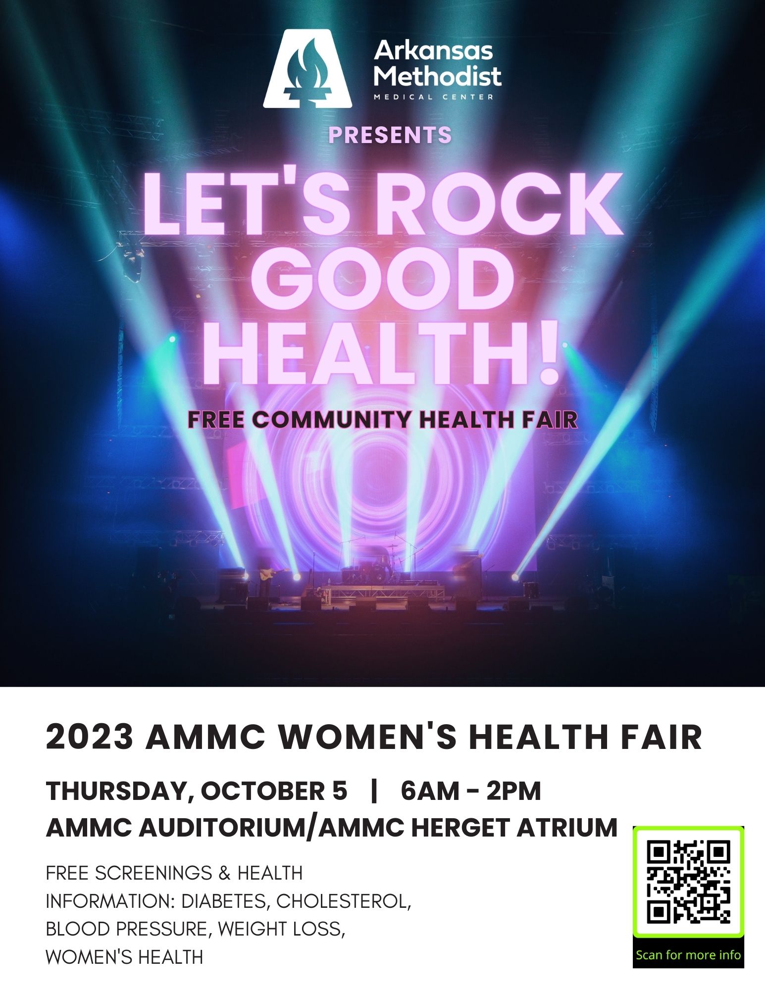 2023 women s health fair flyer